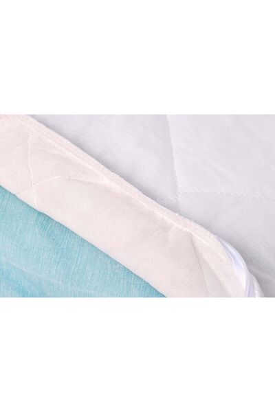 GÜLCÜ TEKSTİL Quilted Zippered Pillow Cover Pillow Protector Pack of 4