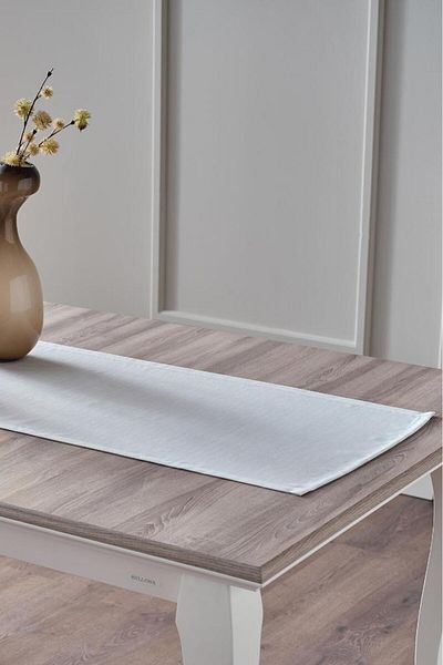 Lolavien Serra Runner 45x150cm - Alb