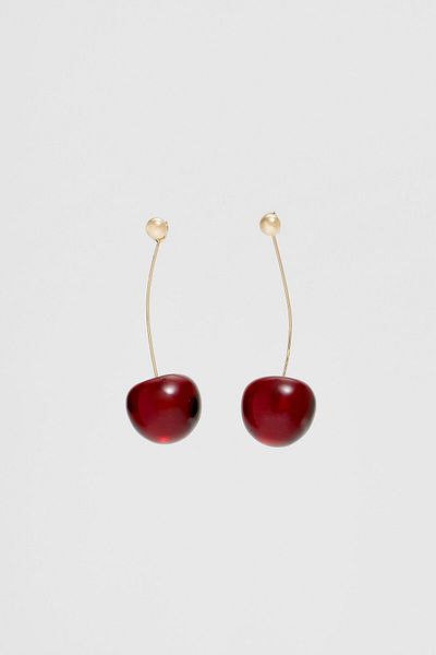 Stradivarius Cherry Earrings