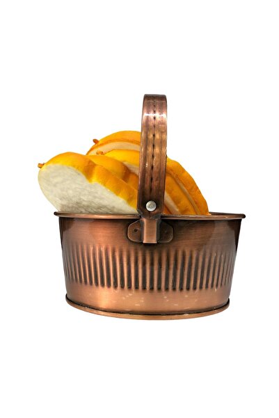 LUCKYHOMES Bread Basket with Bread Holder Multi-Purpose Galvanized Stainless Basket The One