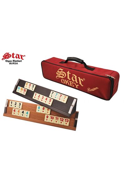 Star Premium Wooden Okey Set