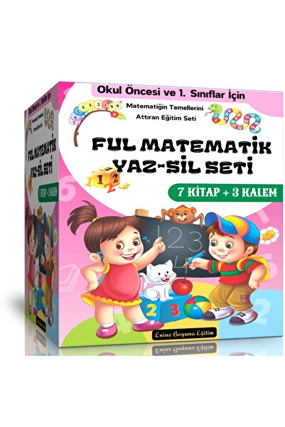 Enine Boyuna Eğitim Okul Öncesi ve Birinci Sınıflar İçin FUL Matematik YAZ-Sİ...