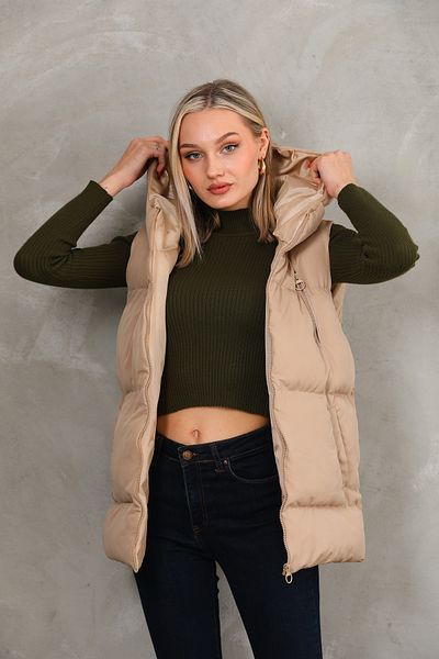 luyafashion Boyfriend Γυναικείο φανελάκι με κουκούλα