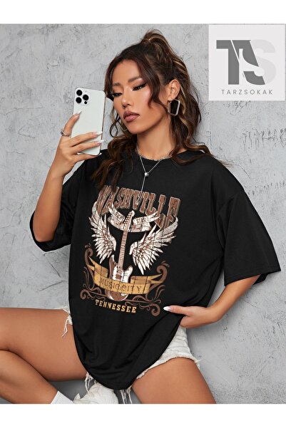 Tarzsokak Tricou cu grafică cu aripi și litere, cu umeri goi