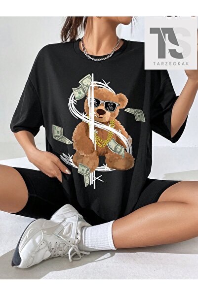 Tarzsokak Medved Sa deznom širok kroj Majica kratkih rukava