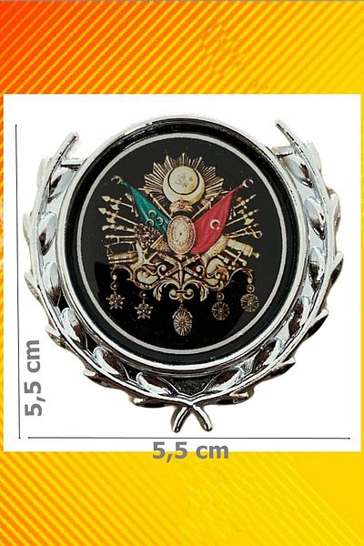 Sedef Ottoman Flag Casting Crest