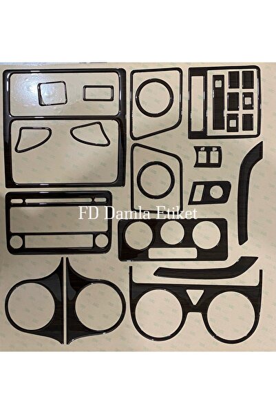 FD Damla Etiket فولكس فاجن كادي 2004 - 2014 توربيدو، وحدة التحكم، زخرفة، غطاء...