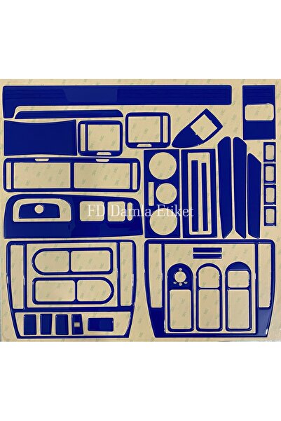 FD Damla Etiket فولكس فاجن باسات B5 B5.5 صندوق القفازات، وحدة التحكم، زخرفة ا...