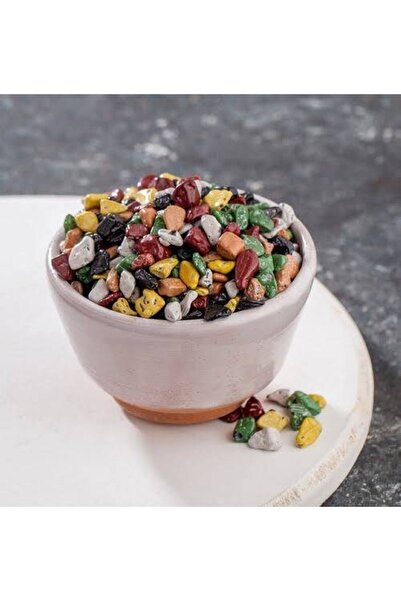 ATIŞTIR Çakıl Taşı Draje Renkli 1kg Kahve Yanına