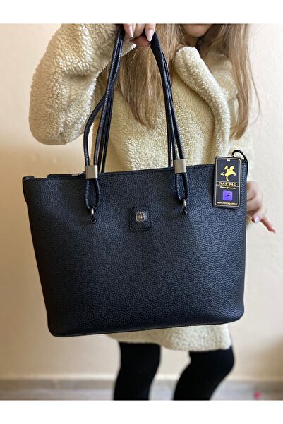 sema aksesuar Дамска черна кожена чанта през рамо Nas Bag - подарък за Свети ...