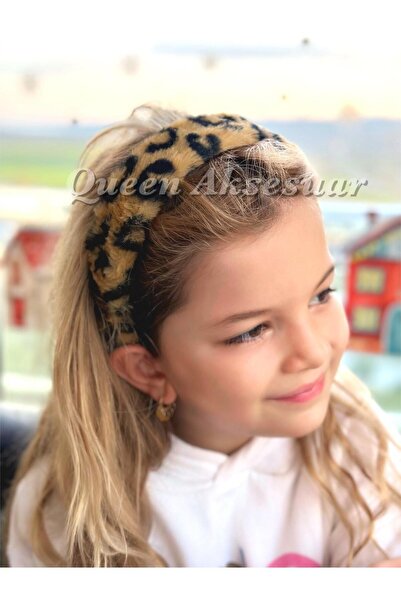 QUEEN AKSESUAR الاتجاه الموضة الفاخرة المستوردة أفخم فروي تاج النمر ليوبارد أ...