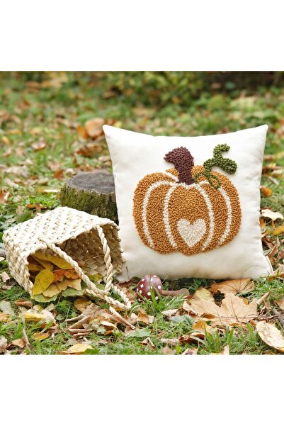 punch passion Husa de perna decorativa lucrata cu broderie punch (100% lucrat...