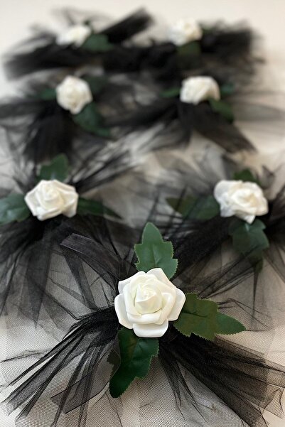 ZEYMERADE Siyah Damat Bohça Süsü, Konvoy Gelin Arabası Valiz Çeyiz Düğün Nişa...