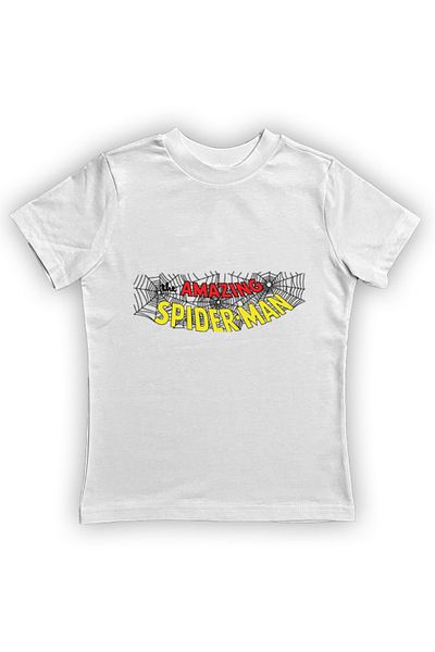 SPIDERMAN printed spider-man cotton combed cloth summer children's T-shirt