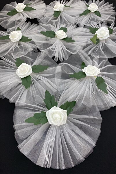 ZEYMERADE Beyaz Gelin Bohça Süsü, Konvoy Arabası Damat Valiz Bavul Çeyiz Düğü...