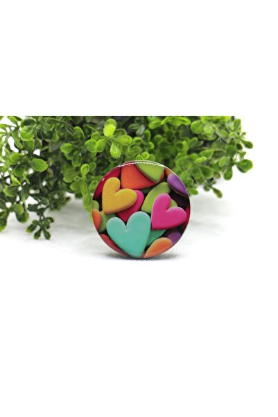 Tezcan Aksesuar Popsocket Telefon Tutacağı Desenli ve Baskılı Parmak Tutucu