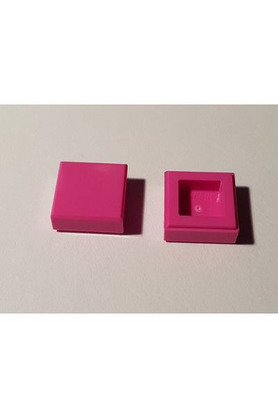 LEGO Accessory Custom Moc Creator Tile 1 X 1 Dark Pink Tiles 4 Pieces Will Be Sent