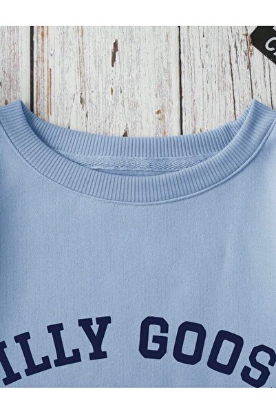 MAGORS STIL-X UNIVERSITY PRINTED OVERSIZE CYCLING NECK SWEATSHIRT