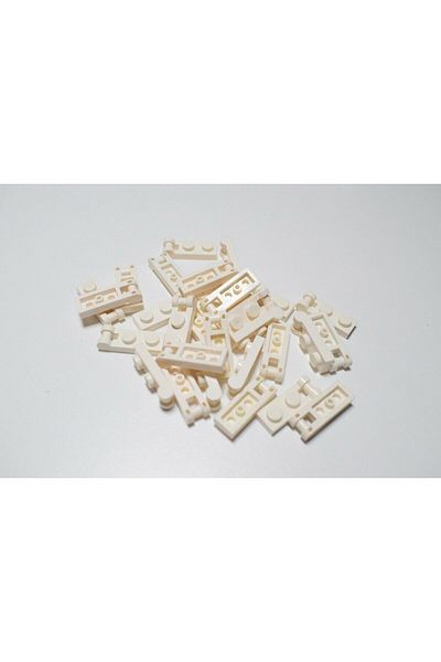 LEGO Custom Moc Accessory Plate Modified 1 X 2 Bar White Flat Brick 8 Pieces Will Be Sent