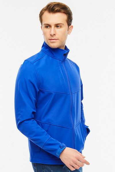 Uniprom Softshell Coat with Fleece Inside Water and Wind Pro Model Blue Men