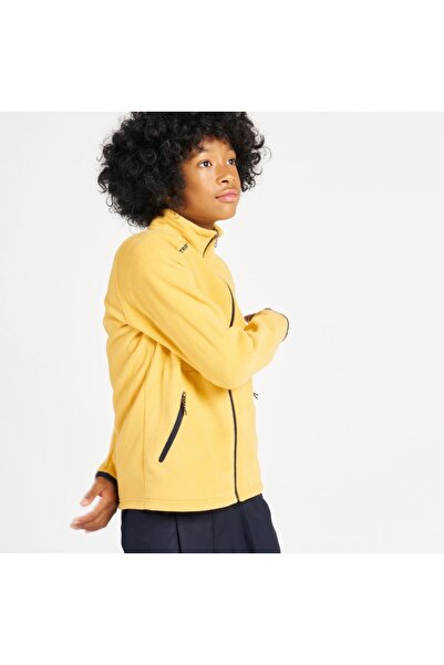 Decathlon Yellow Colored Children's Fleece - Sailboat That Holds Warm, Sailing 100