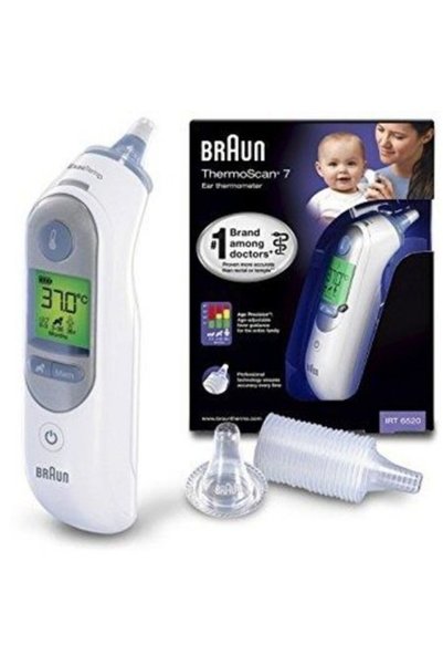 Medikaltec Braun thermoscan 7 irt 6520 kulaktan ateş ölçer