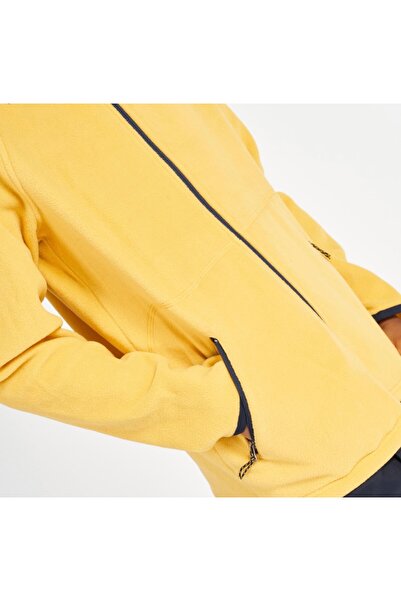 Decathlon Yellow Colored Children's Fleece - Sailboat That Holds Warm, Sailing 100