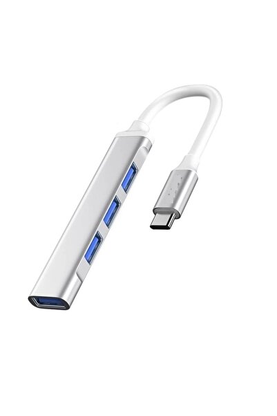 Hobimtek Type-c 3.1 To USB Hub 4 Port Metal Usb Çoğaltıcı Macbook Uyumlu usb ...