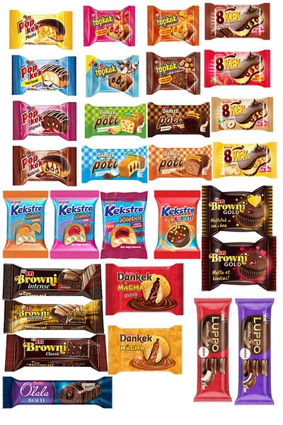 Ülker New Year's 30 Pieces Cake Star Snack Pack