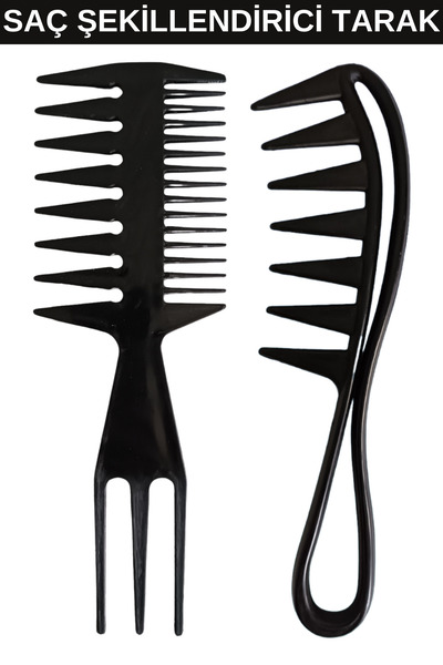 Layes Professional Hair Styling Comb 2 Pieces