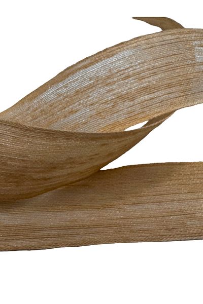 BukiroAtelier Linen Ribbon 5 Meters 2 cm Bow Ribbon
