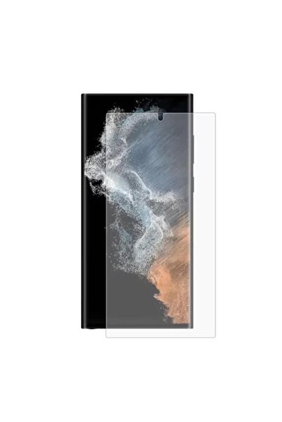 Ecr Mobile Samsung Galaxy S24 Ultra ile Uyumlu Şeffaf Esnek Nano Cam Ekran Ko...
