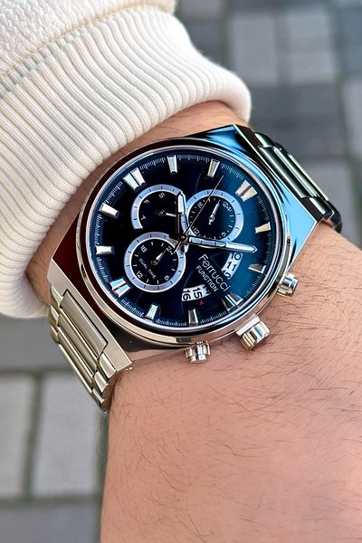 Ferrucci Function FCF 03250FM.04 Steel Cord Men's Wrist Watch