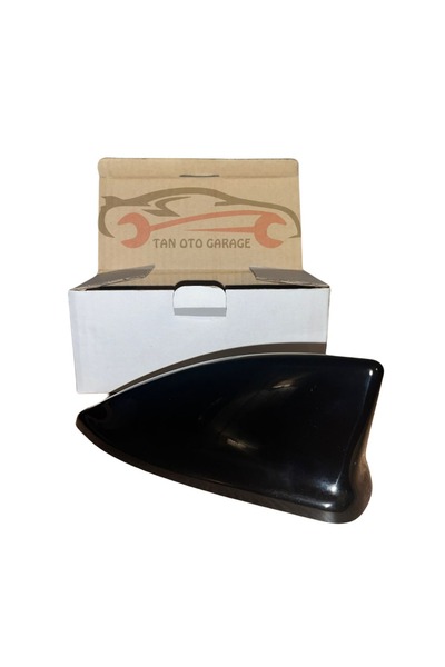 TAN OTO GARAGE Her Araca Uyumlu İthal Piano Black Parlak SİYAH BALİNA ANTEN (...