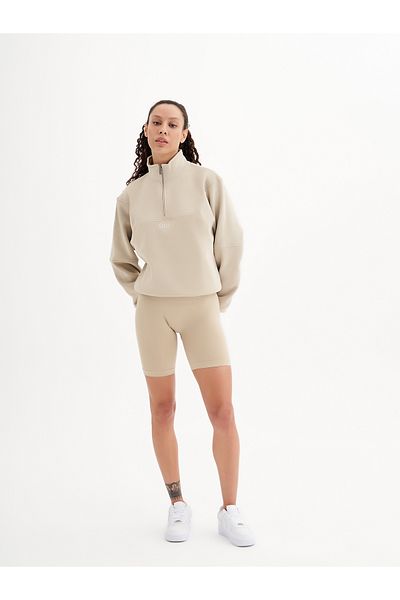 qlu Infinity Collection Γυναικείο βιζόν Seamless/Basic σορτς χωρίς ραφές