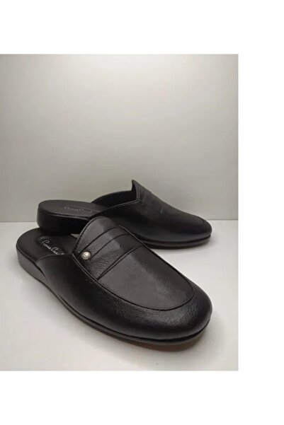 Pierre Cardin Armalı Deri Terlik damat ev terligi medical taban