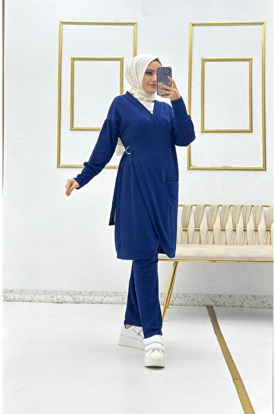 Moda Krash ANVELOP BÜRÜMCÜK ÖRME HIRKALI 2 Lİ TAKIM