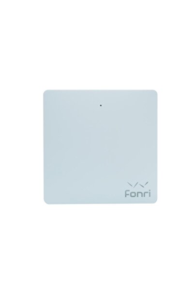 Fonri Kablosuz Tekli Duvar Anahtarı Kendinden Enerjili