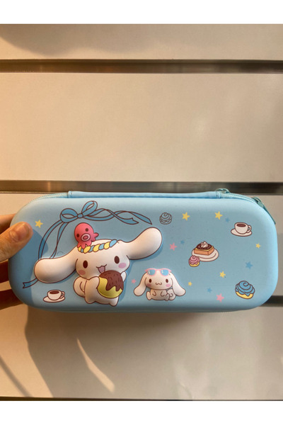 facnspt Kawaii Sanrio – Μπλε μολυβοθήκη με άδεια χρήσης Cinnamoroll