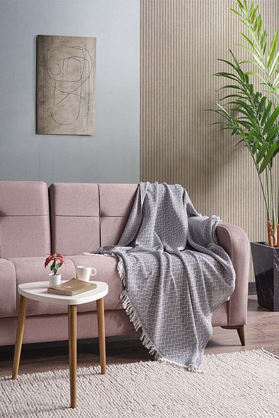 Miabella Home 130X150 cm Wicker Sofa and Sofa Bed Cover - Non-Slip and Anti-Sweat