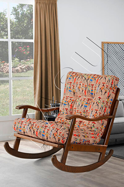 YASÜ SALLANAN SALLANIR KOLTUK KİLİM AHŞAP BABA EMZİRME KİTAP TV KOLTUĞU SANDA...