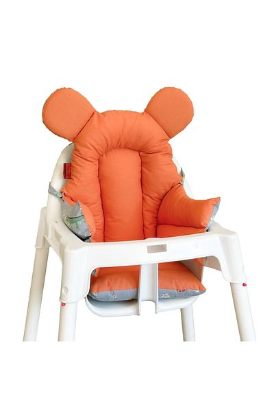 Holmer Stain Resistant Organic High Chair Cushion & Cover ML ORANGE