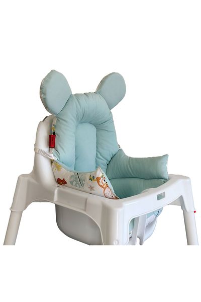 Holmer Stain Resistant Organic High Chair Cushion & Cover ml Green