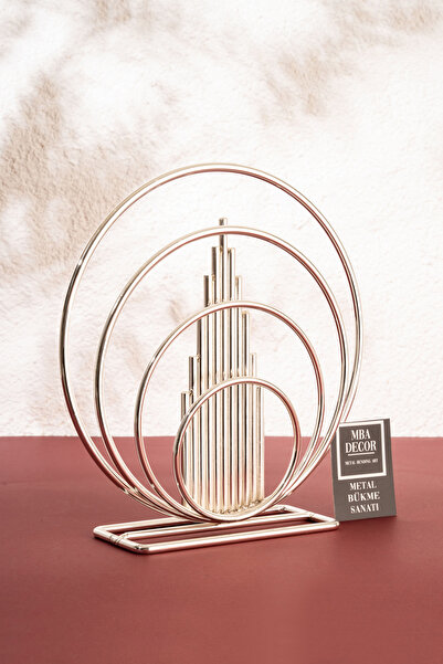 mba decor metal bending art Pamukkale Gümüş Dekoratif Obje Biblo Ev Dekorasyo...