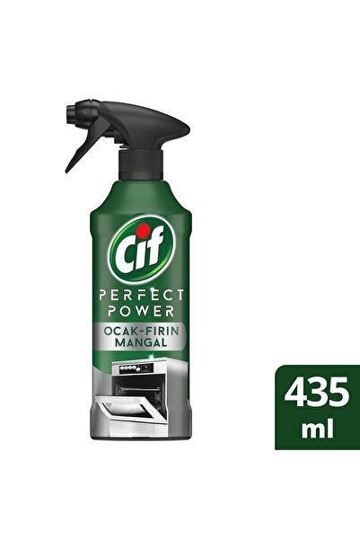 Cif Power Perfect Fırın Ocak Mangal için Sprey Temizleyici 435 ml