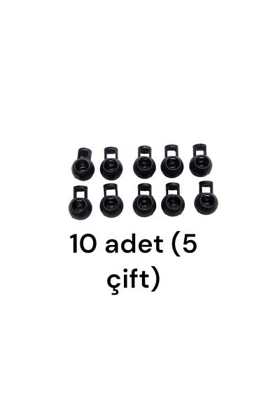 erdoğan hobi Spring Stopper 10 Pieces Plastic Tie End Hood Rope End Tracksuit Rope End Plastic Stopper