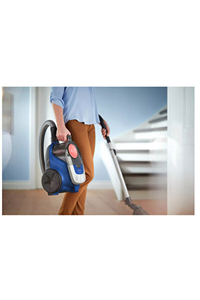 Philips Kompakt ve Hafif Kullanışlı 850 Watt Hijyenik Torbasız Elektrikli Süp...