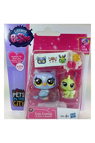 tmtoysandmore Littlest Pet Shop miniş eona eventide baykuş İkili Minişler aks...