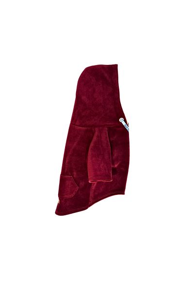 Patte Zone Octopus Plum - Cat-dog Fleece Hoodie Sweatshirt with Kangaroo Pockets