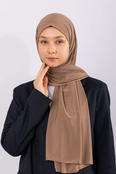 hijabchi Εισαγόμενο Premium Jersey - Dark Mink